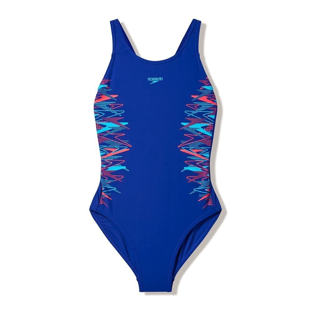 Speedo Placement Muscleback Junior Girls One Piece