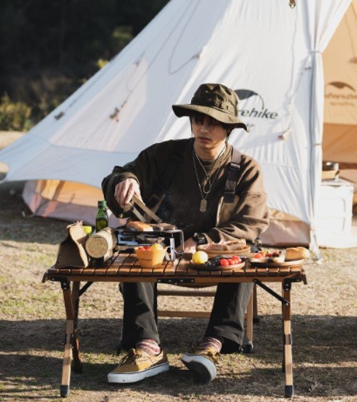 Naturehike Cast Iron Griddle / Hot Plate Round 32 x 26cm