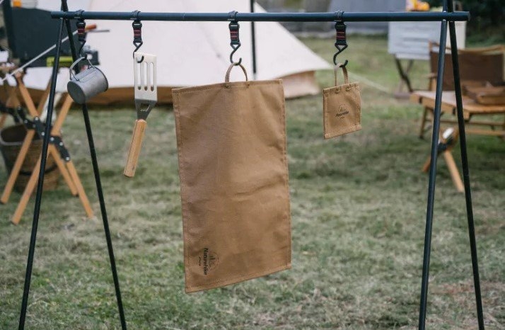 Naturehike Canvas 3-Piece Placemat and Coaster Set