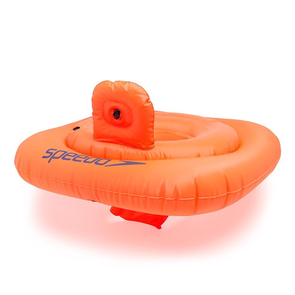 Speedo Seasquad Inflatable Swim Seat Orange 0-1 Years