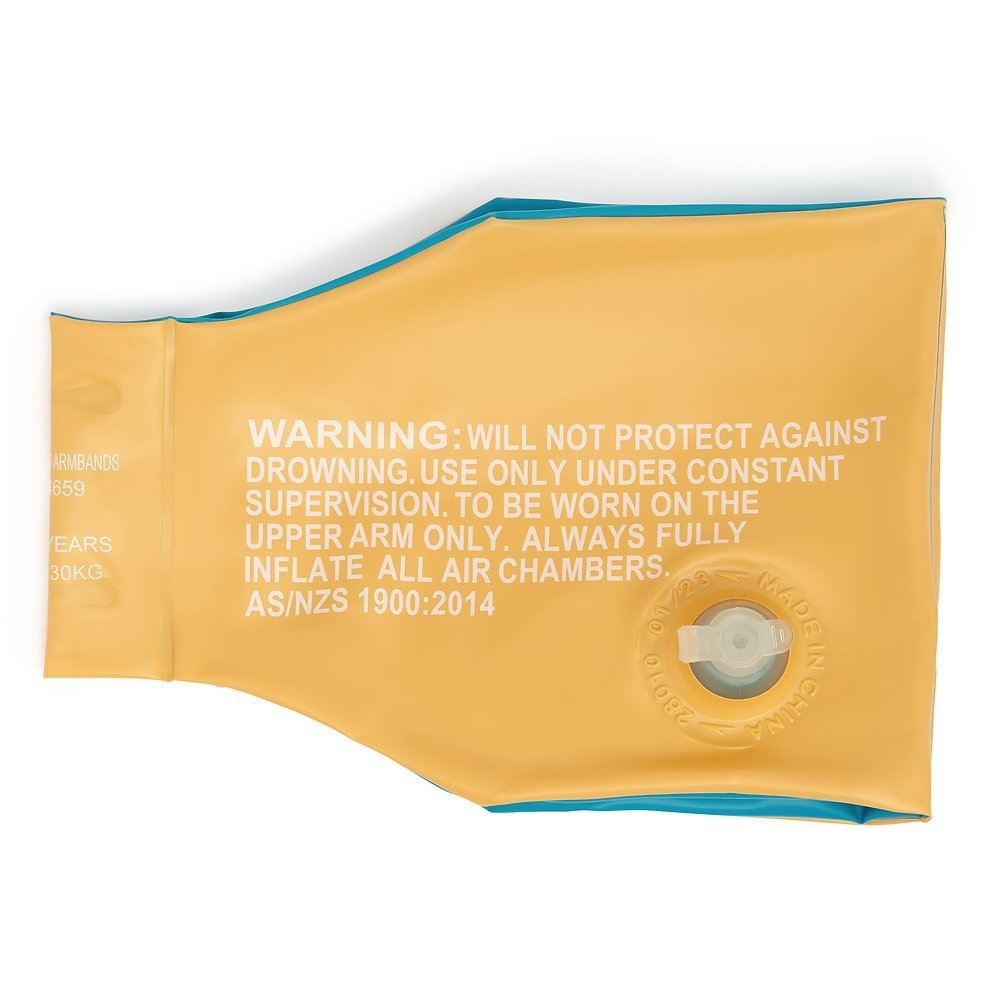 Speedo Character Printed Armbands Aanadi Orange/Aquarium/Black