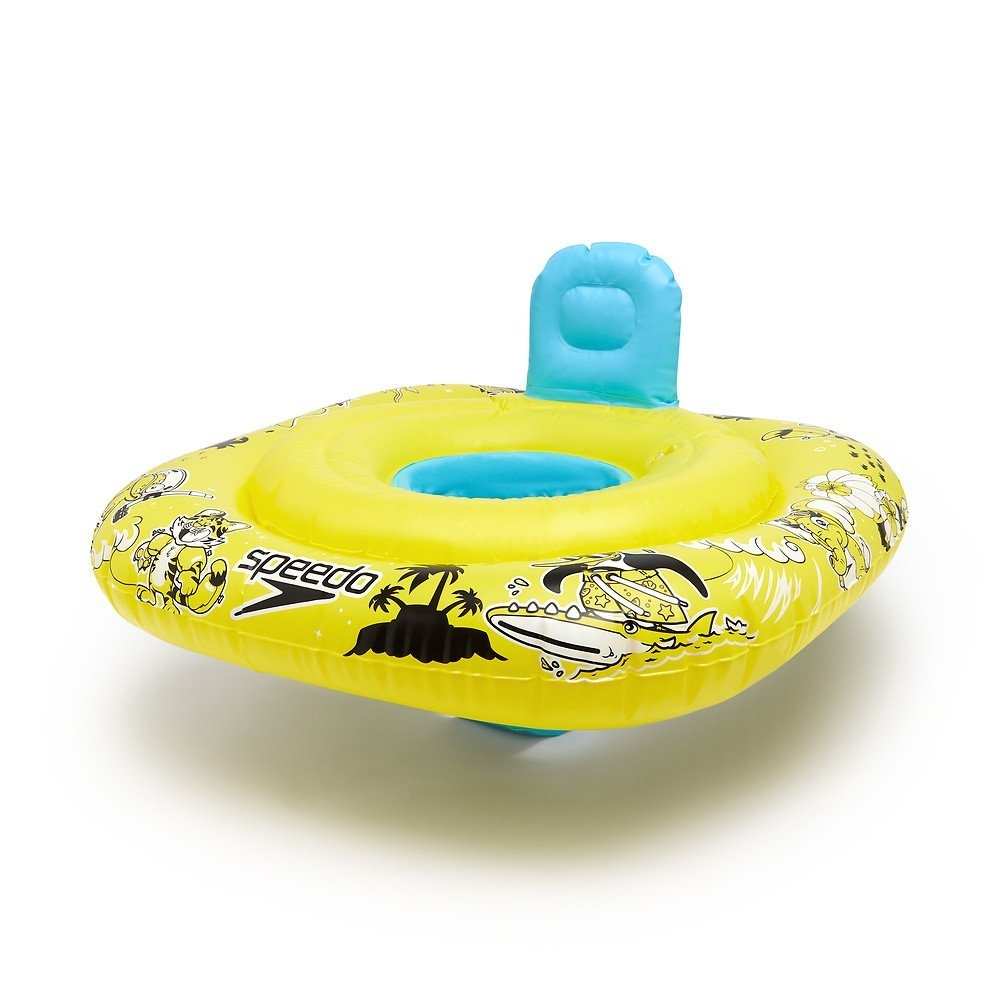 Speedo Character Swim Seat Bright Yellow/Black/Azure Blue 0-1 Years
