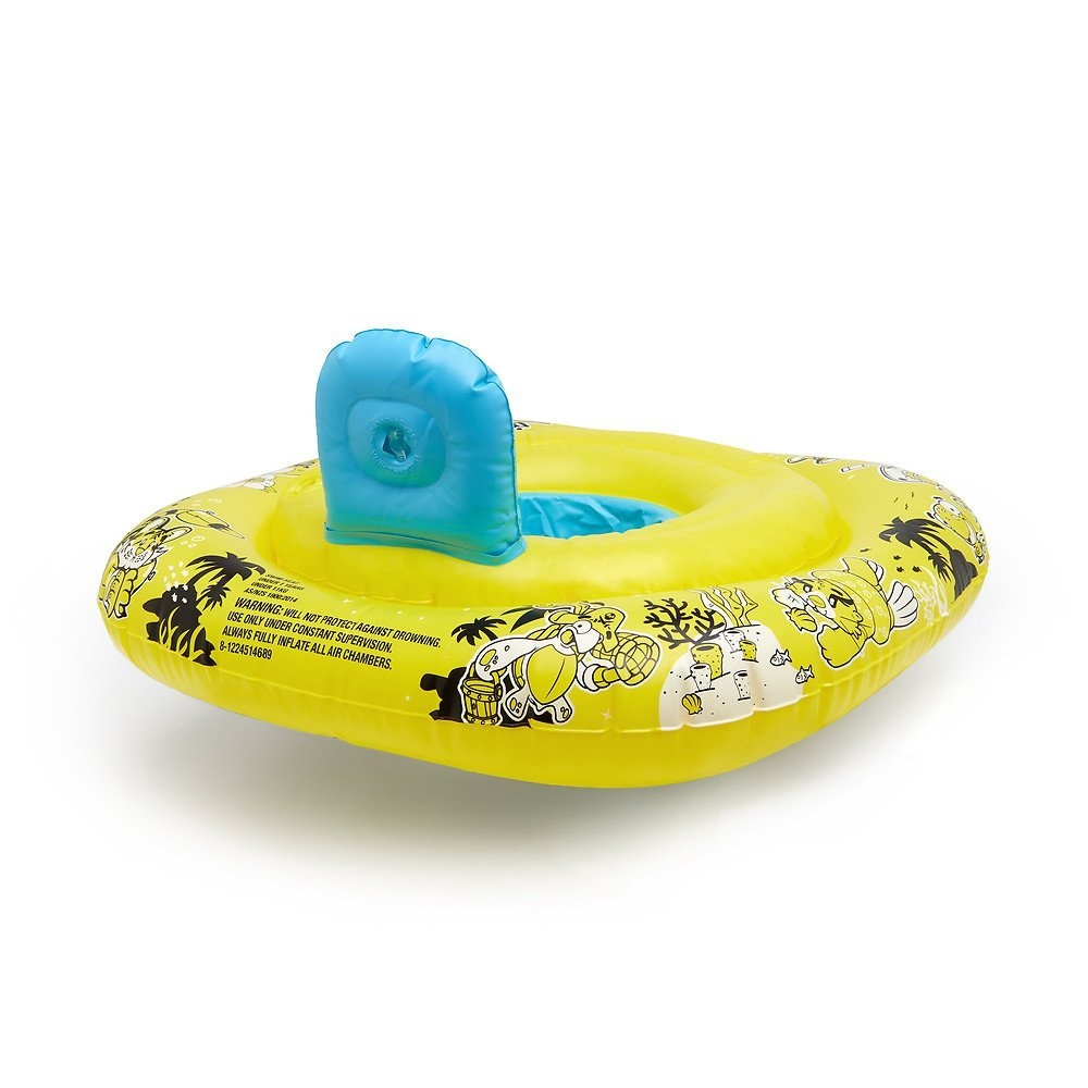 Speedo Character Swim Seat Bright Yellow/Black/Azure Blue 0-1 Years