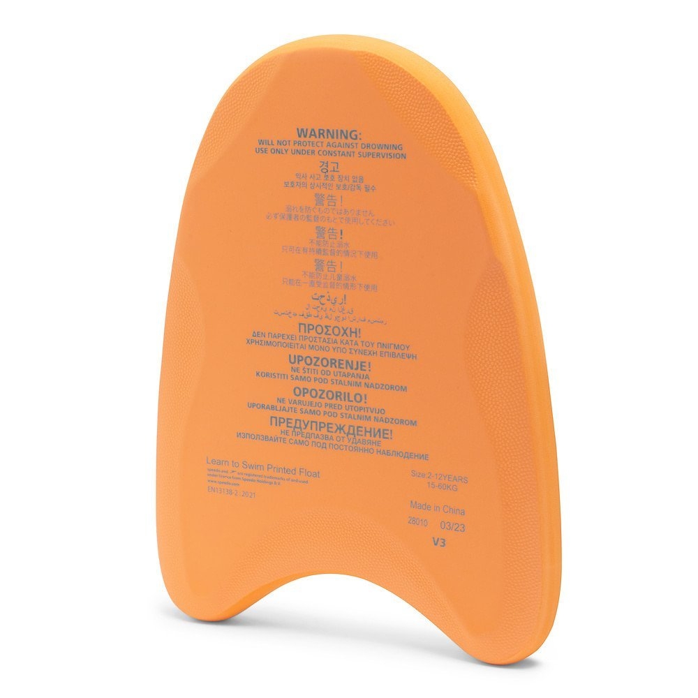 Speedo Printed Kickboard Chima Azue Blue/Fluro Orange