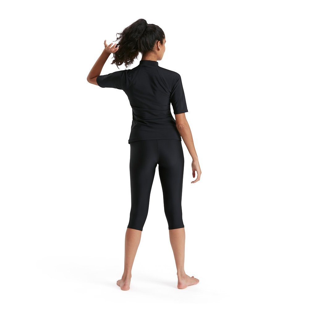 Speedo UPF40+ Womens Short Sleeve Rash Top