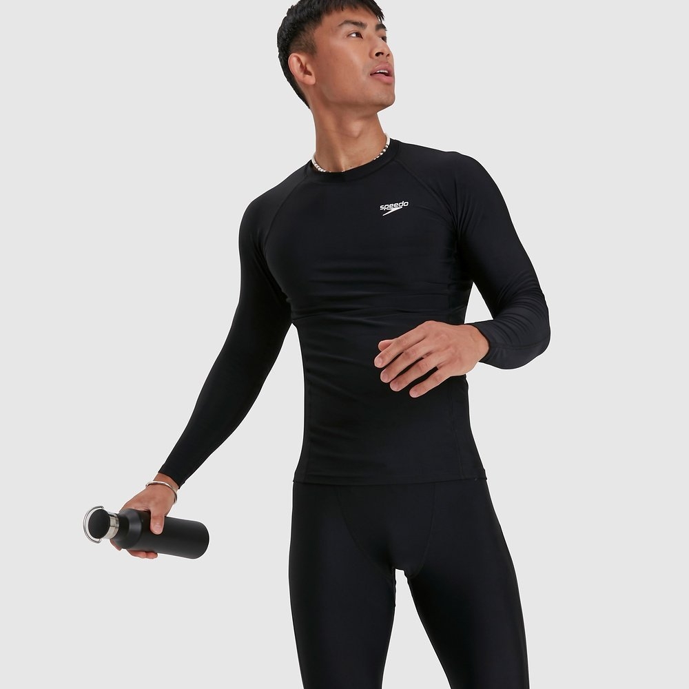 Speedo UPF40+ Mens Long Sleeve Rash Top
