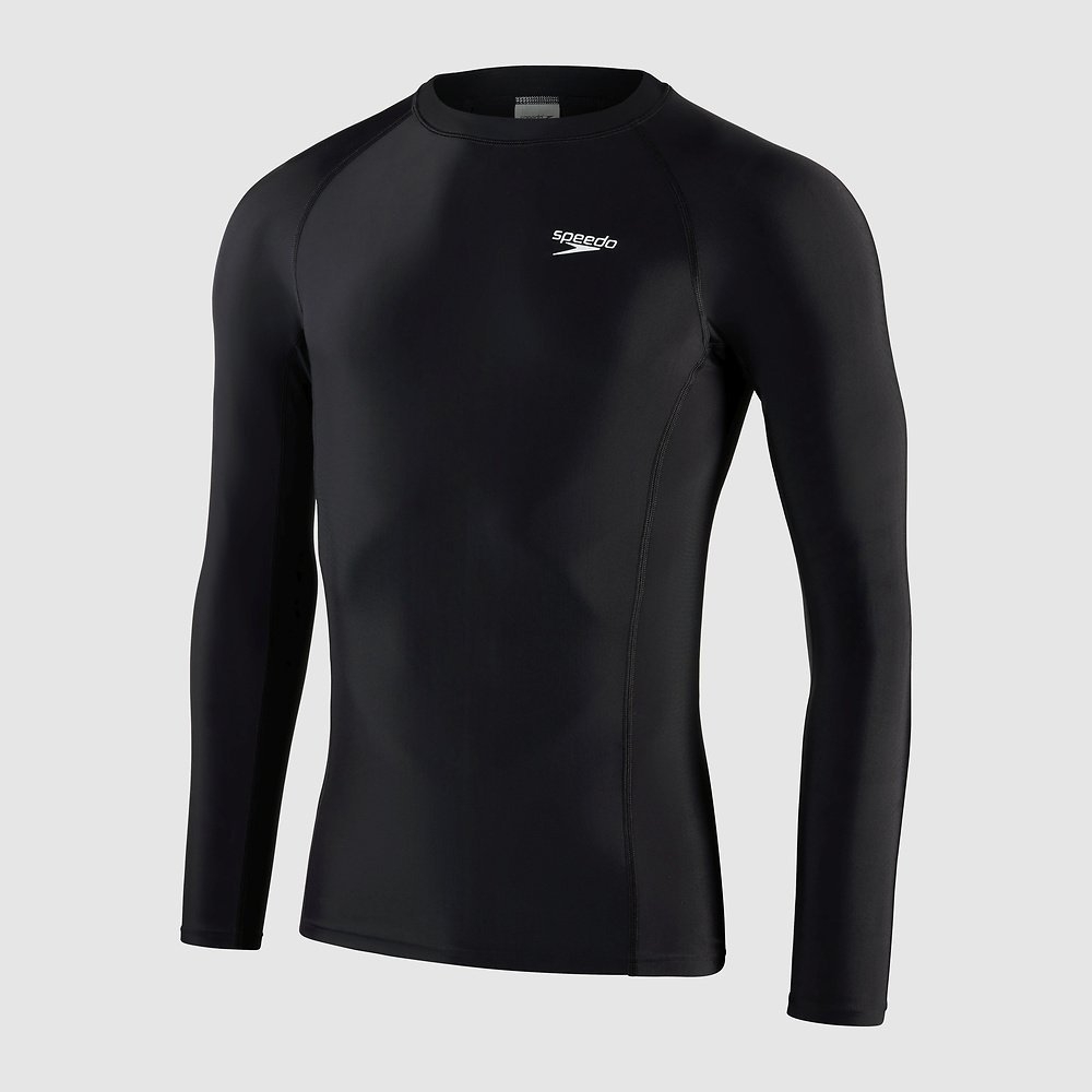 Speedo UPF40+ Mens Long Sleeve Rash Top