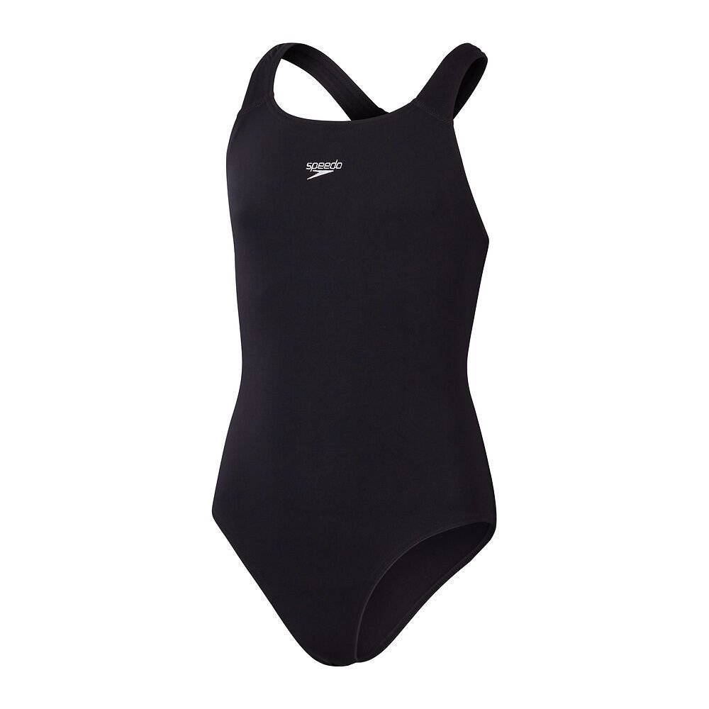 Speedo Endurance+ Medalist 1-Piece Womens Swimsuit Black