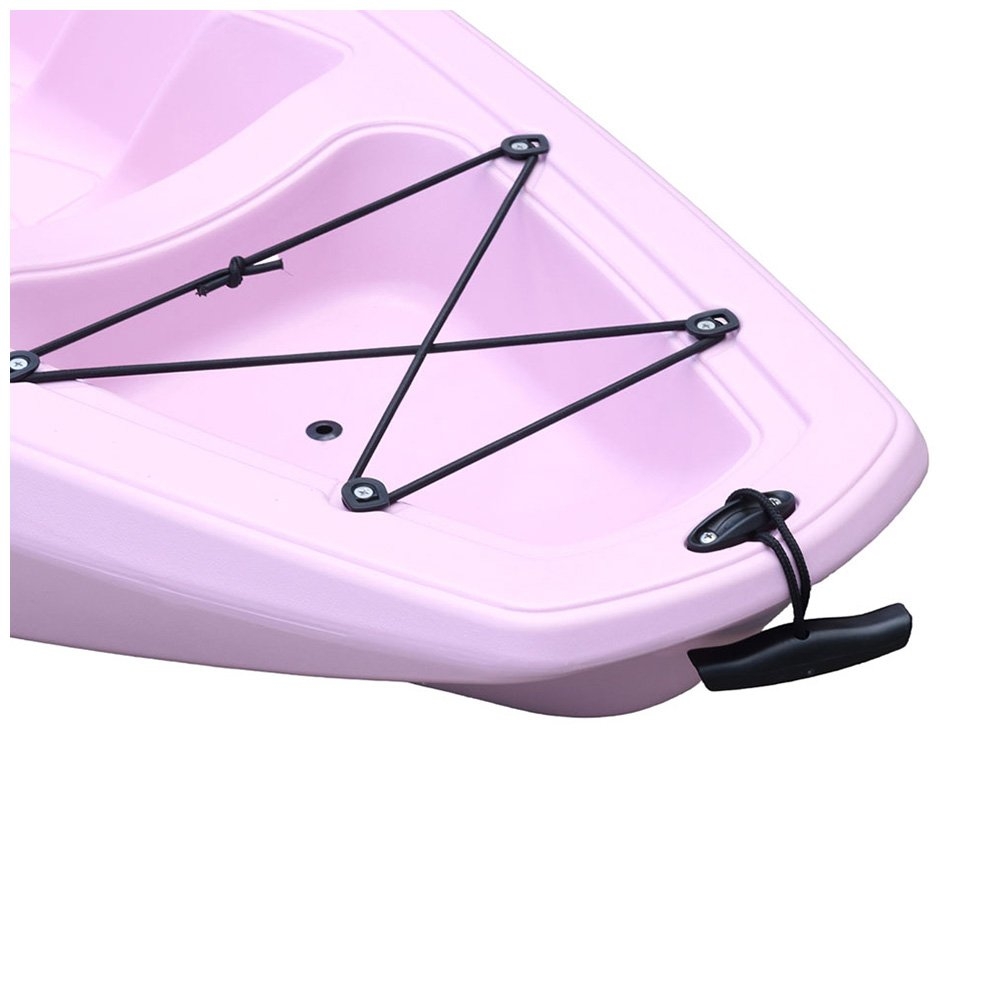 Seaflo Pukaki Adult Kayak with Paddle and Leash 8ft 8in Pink Sakura