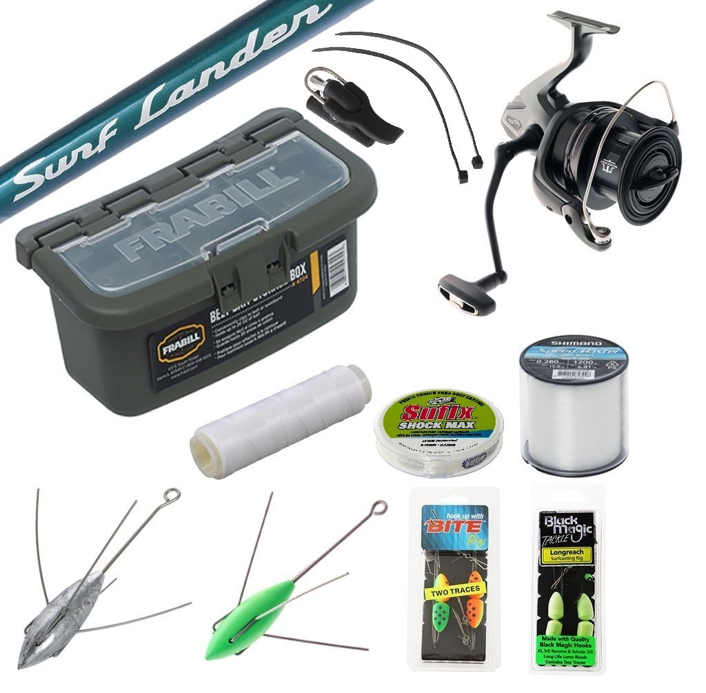 Shimano Ultegra XR 14000 XTD Surf Lander Hi-Perfomance Travel Surfcasting Package 13ft 3in