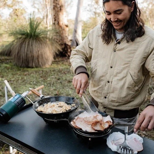 nomadiQ Portable 2-Burner Gas Camping Stove