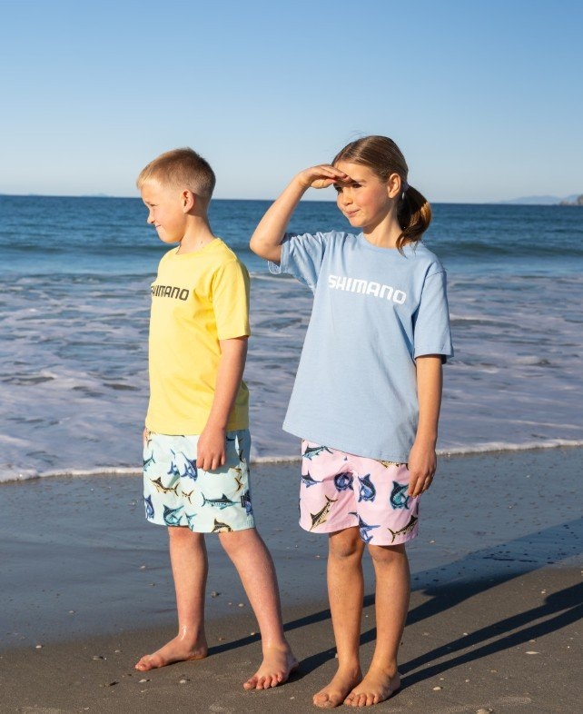 Shimano Pastel Pop Kids Swim Shorts