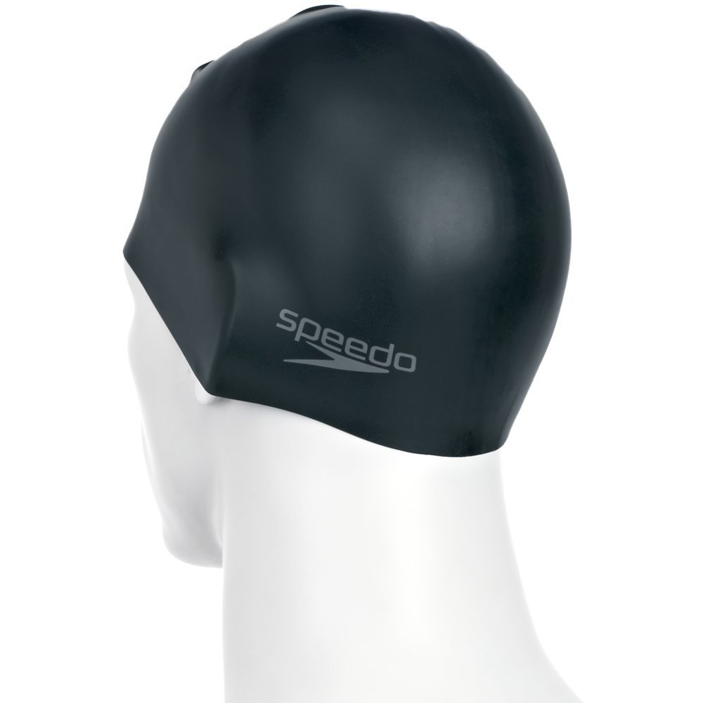 Speedo Plain Moulded Silicone Swim Cap