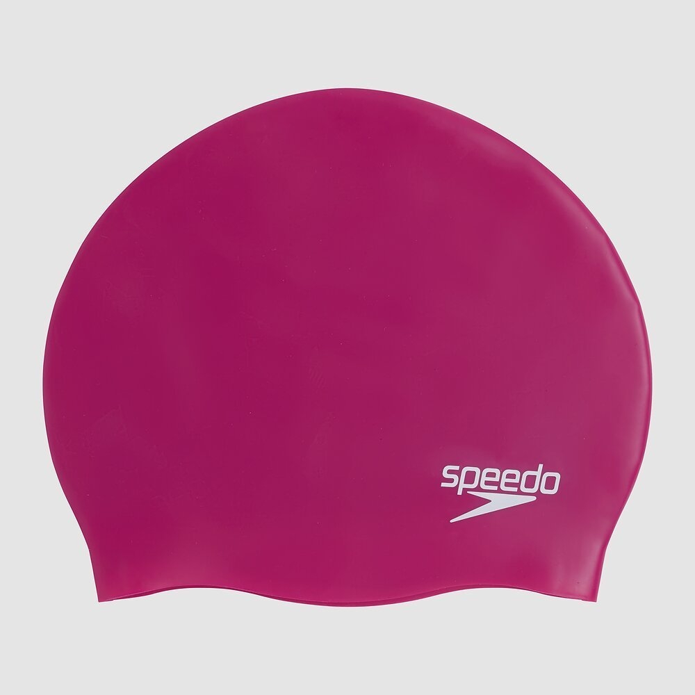 Speedo Plain Moulded Silicone Swim Cap