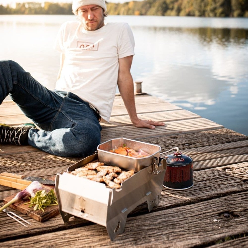 SKOTTI Stainless Steel Grill