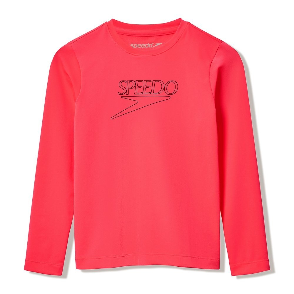 Speedo Classic Logo UPF40+ Junior Long Sleeve Rash Guard