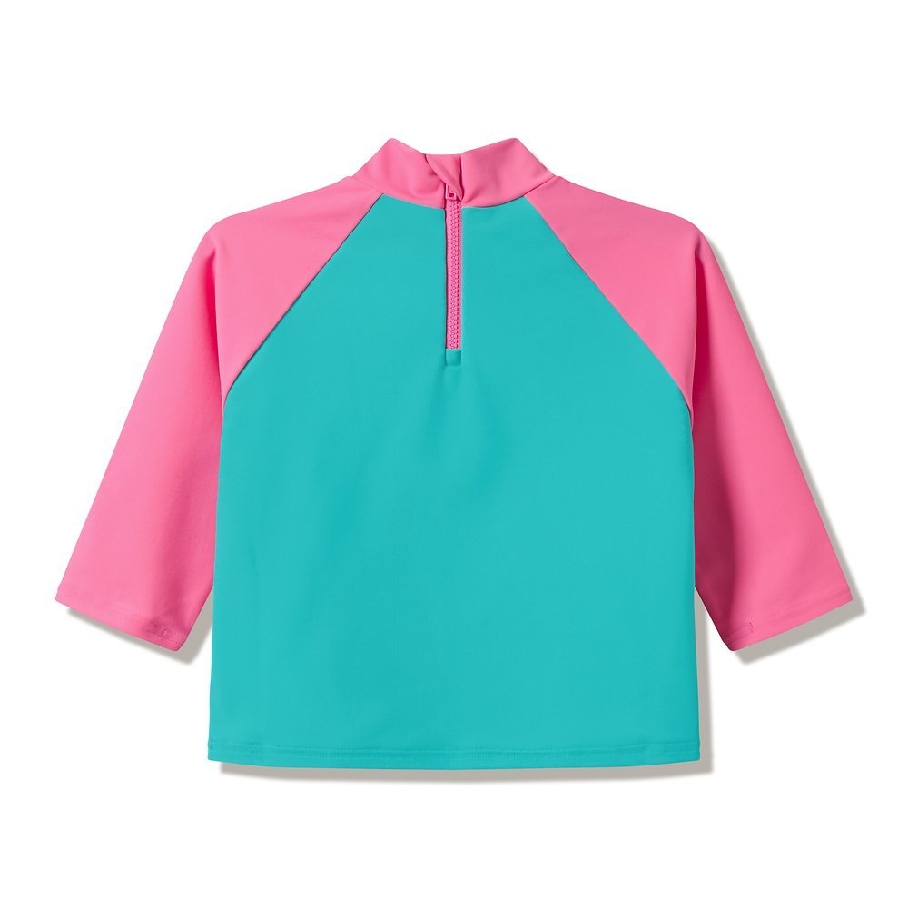 Speedo Print UPF40+ Toddler Girls Long Sleeve Rash Guard