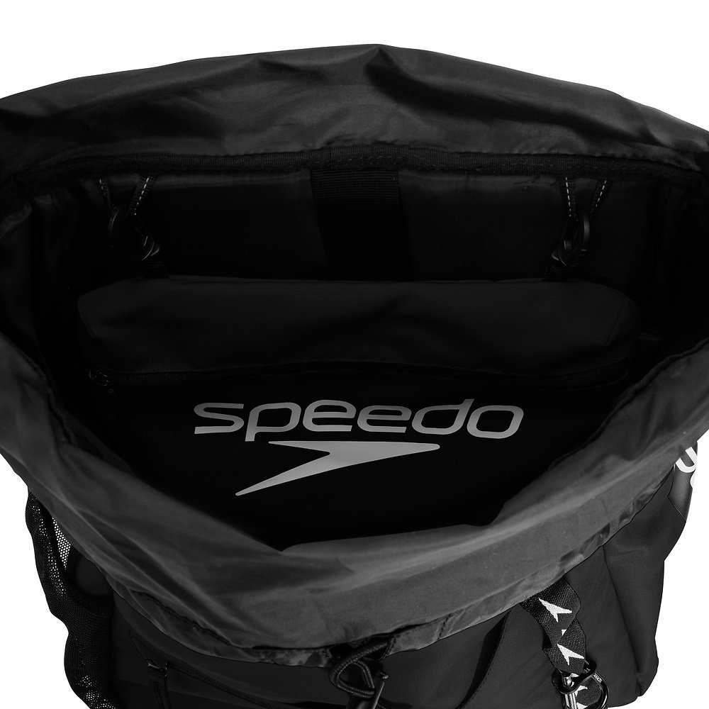Speedo Vanquisher Backpack with Water Resistant Removable Kit Bag 35L