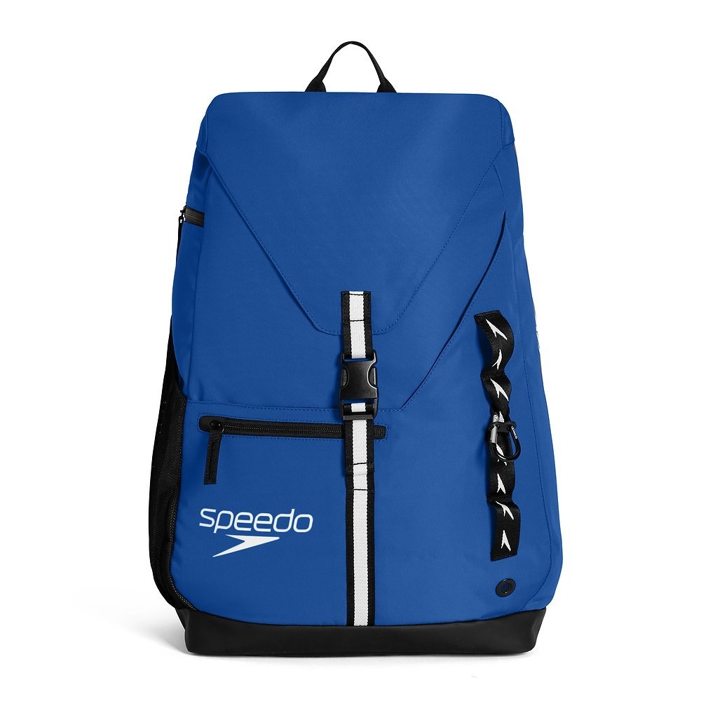 Speedo Vanquisher Backpack with Water Resistant Removable Kit Bag 35L Turkish Sea