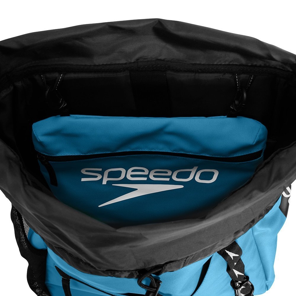 Speedo Vanquisher Backpack with Water Resistant Removable Kit Bag 35L