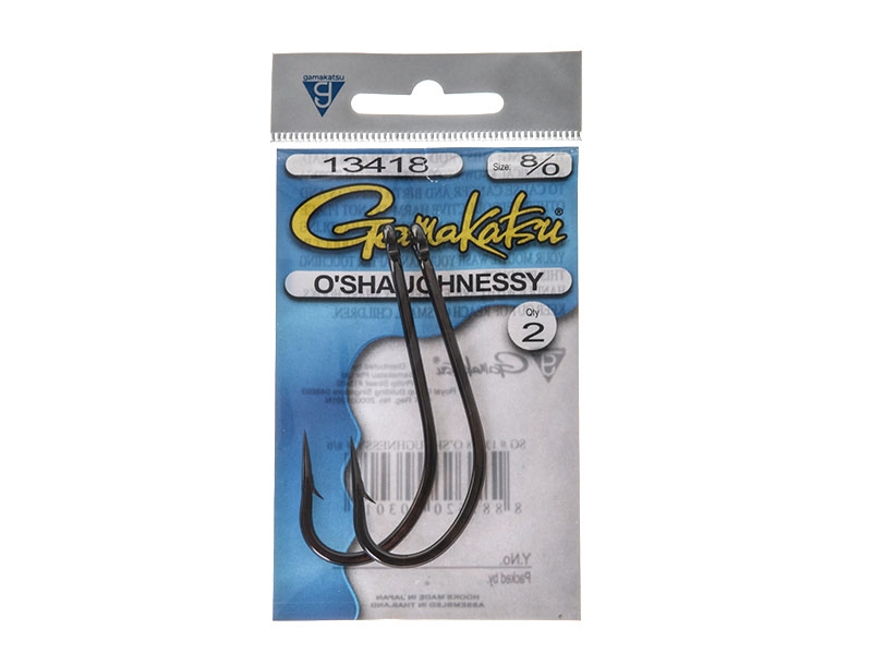 Gamakatsu O'Shaughnessy Hooks 8/0 Qty 2