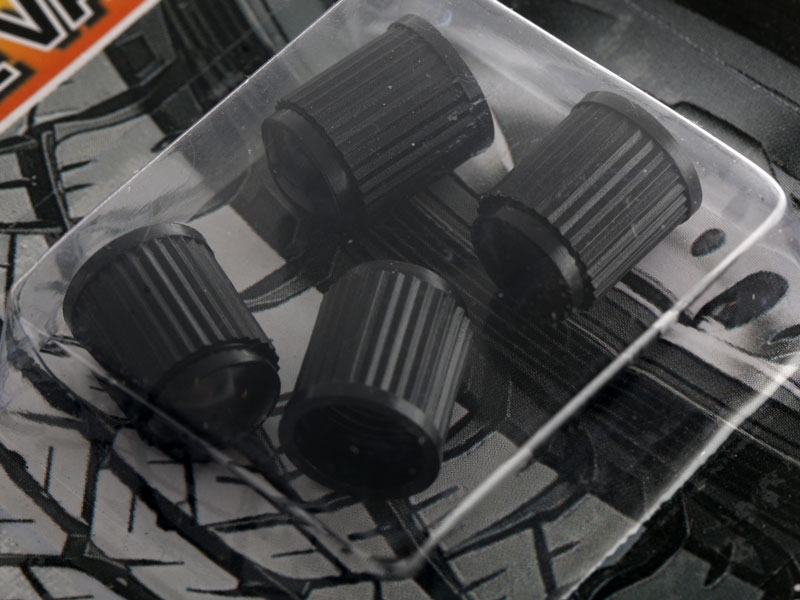 Dr Air Plastic Tyre Valve Caps Qty 4