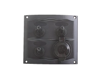 BEP 900-3WPS 3-Way Switch Panel with Waterproof Socket Thumbnail BEP 900-3WPS 3-Way Switch Panel with Waterproof Socket