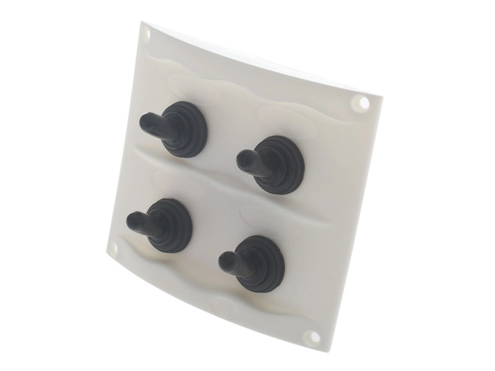 BEP Spray-Proof 4-Way Panel Switch White BEP Spray-Proof 4-Way Panel Switch White