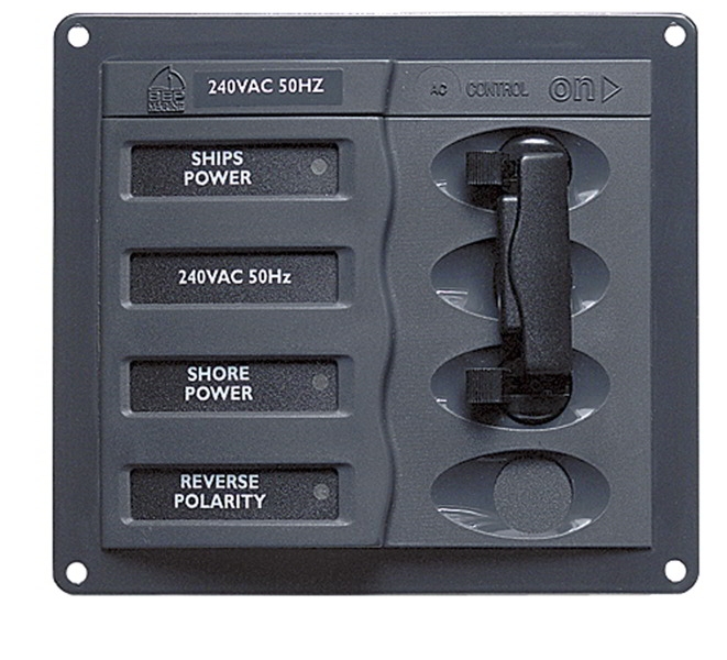 AC Circuit Breaker Panel without Meters - 2DP AC230V Stainless Steel