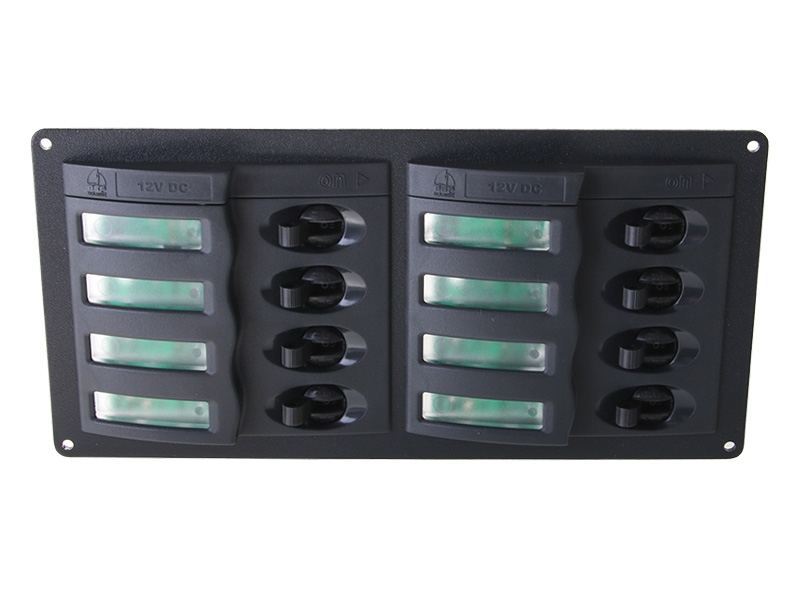 BEP 901H 8-Way Circuit Breaker Switch Panel DC