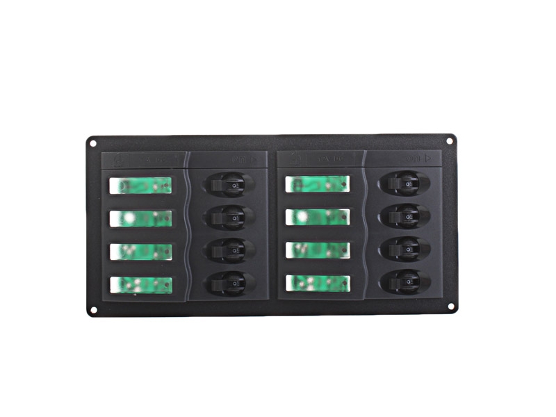 BEP 901H 8-Way Circuit Breaker Switch Panel DC