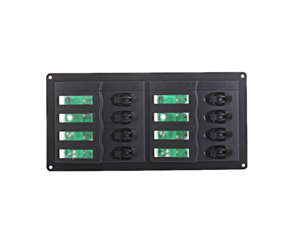 BEP 901H 8-Way Circuit Breaker Switch Panel DC BEP 901H 8-Way Circuit Breaker Switch Panel DC