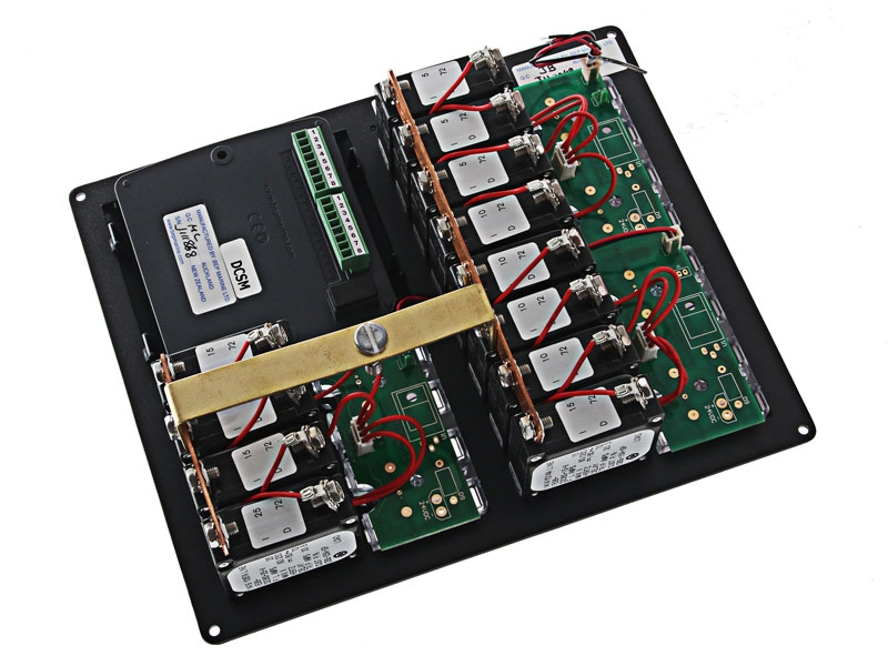 BEP 12-Way Circuit Breaker DC Panel with Digital Meter