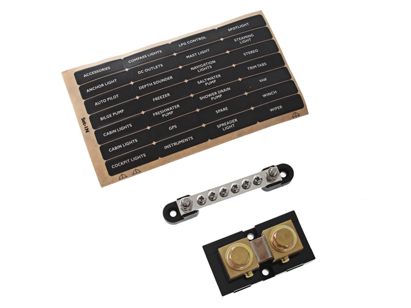 BEP 12-Way Circuit Breaker DC Panel with Digital Meter