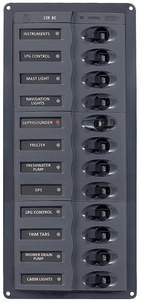 BEP 12-Way DC Panel