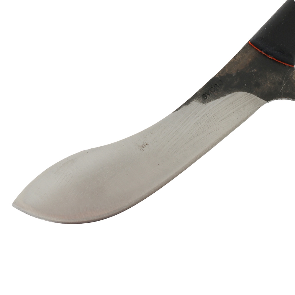 Svord 67L Curved Skinning Knife with Polypropylene Handle Black 14.6cm