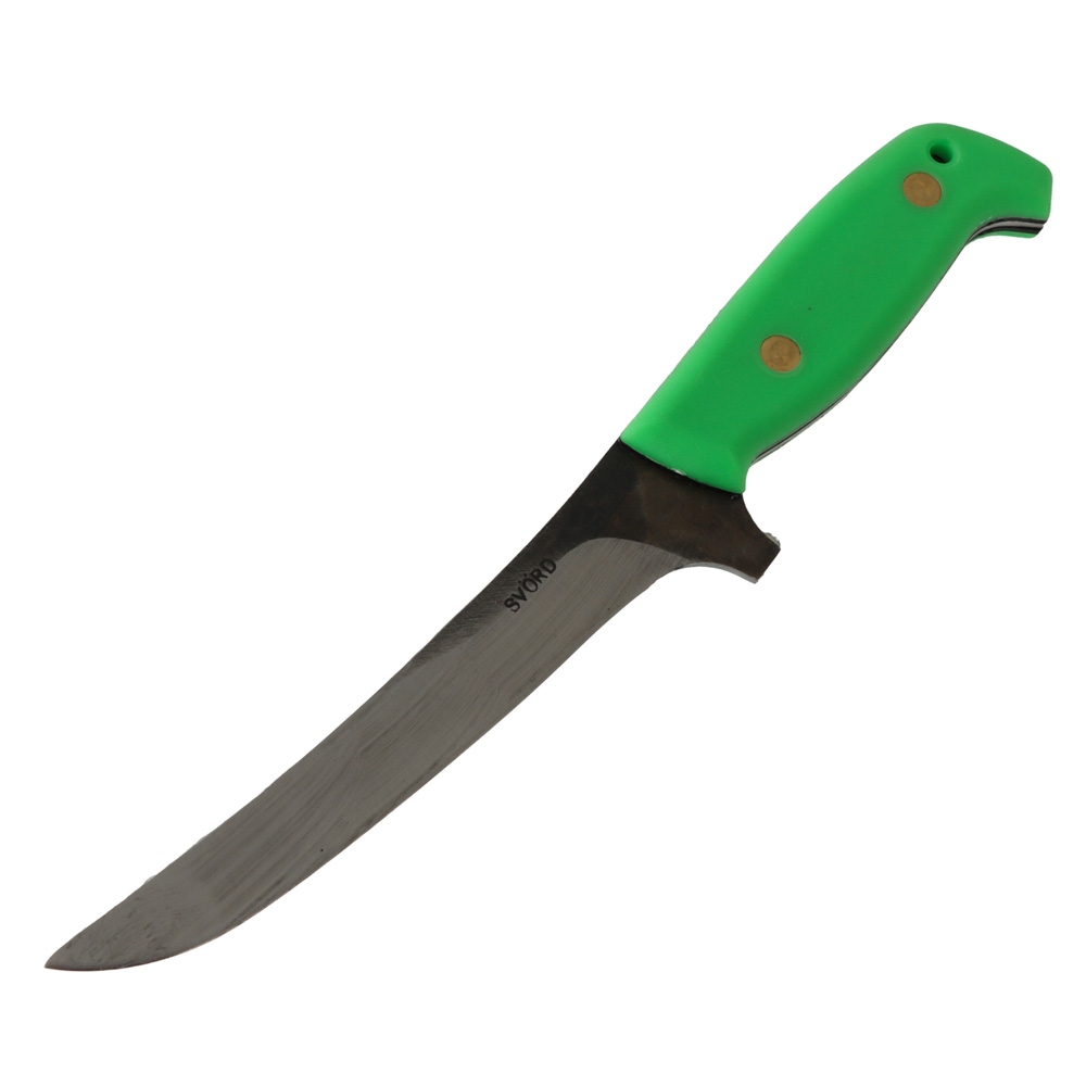 Svord 87L Boning Knife with Polypropylene Handle Green 14.3cm