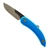 Svord Peasant Pocket Knife with Blue Polypropylene Handle 7.62cm