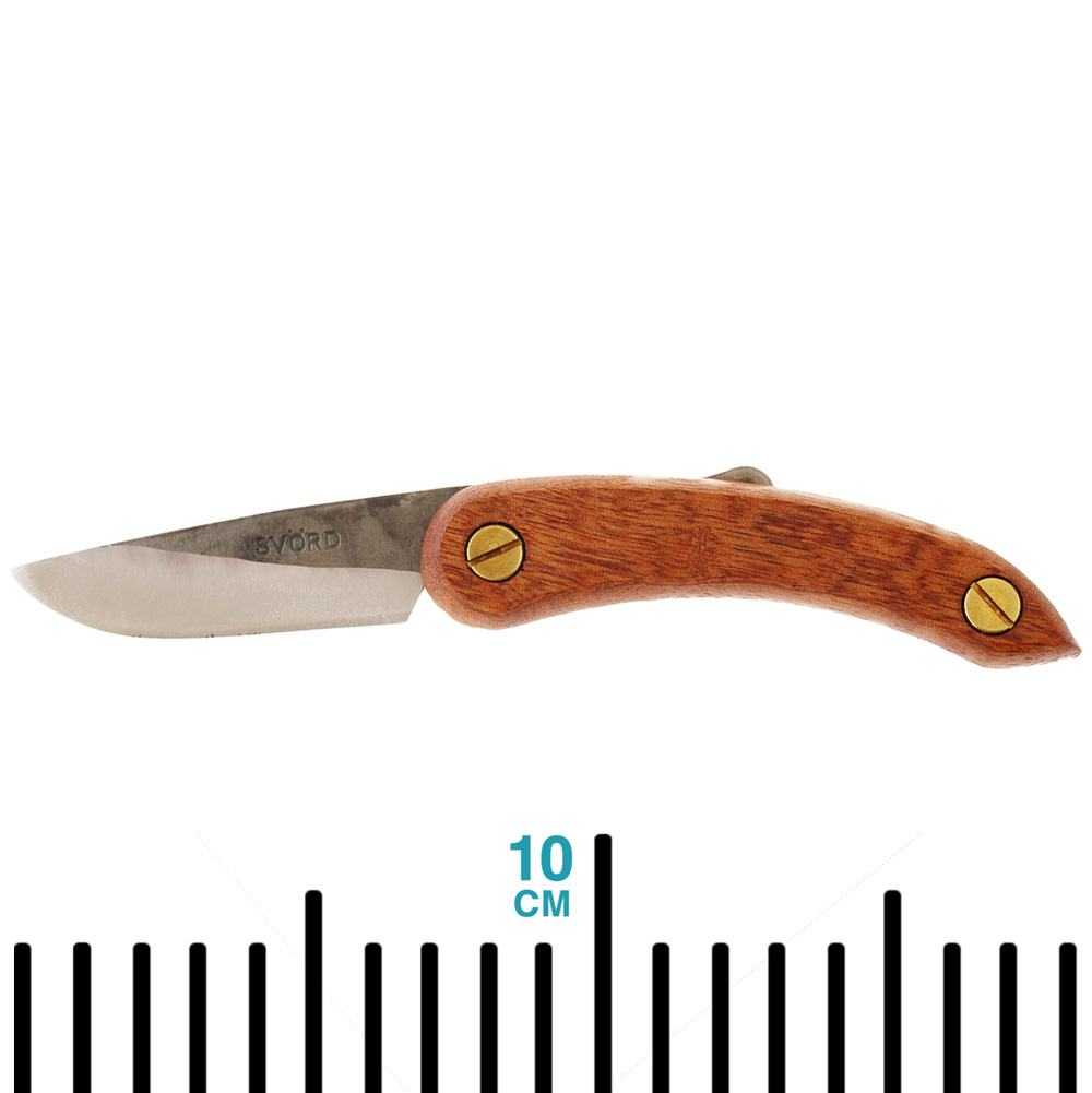 Svord Mini Peasant Knife with Mahogany Handle 6.35cm