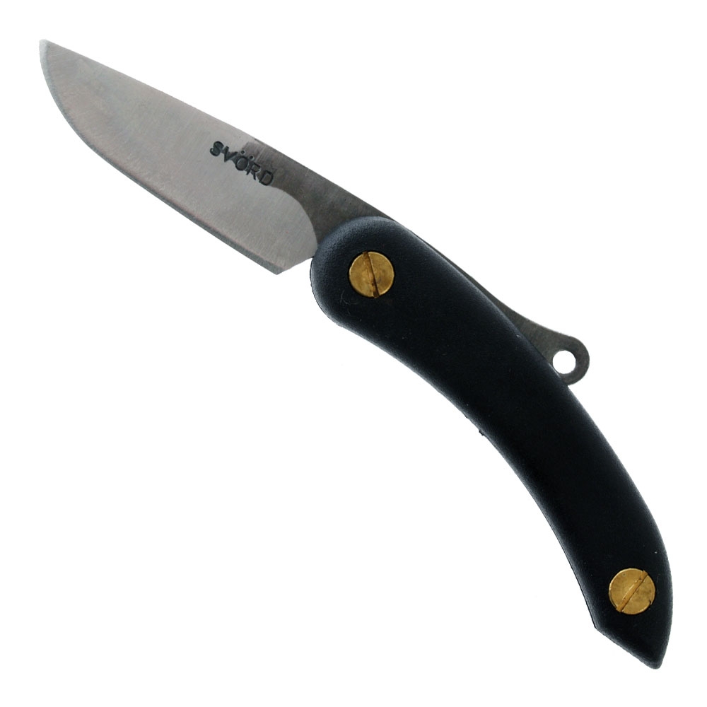 Svord Mini Peasant Knife with Polypropylene Handle Black 6.35cm
