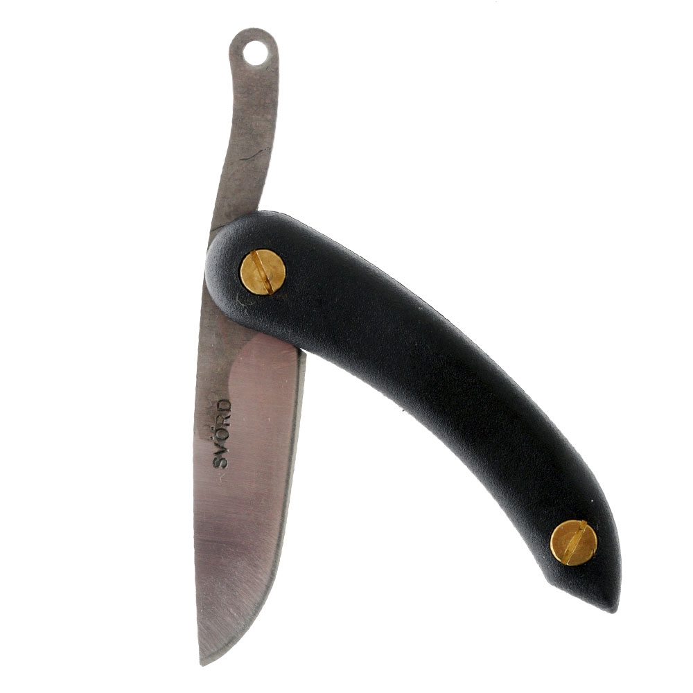 Svord Mini Peasant Knife with Polypropylene Handle Black 6.35cm