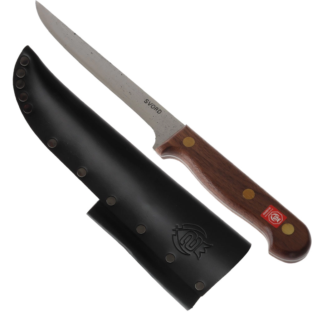 Svord Fillet Knife with Leather Sheath 15.24cm Svord Fillet Knife with Leather Sheath 15.24cm