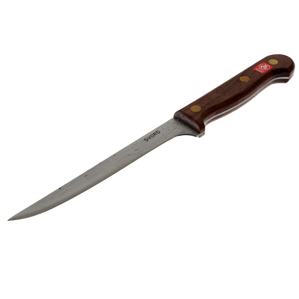 Svord Fillet Knife with Leather Sheath 15.24cm