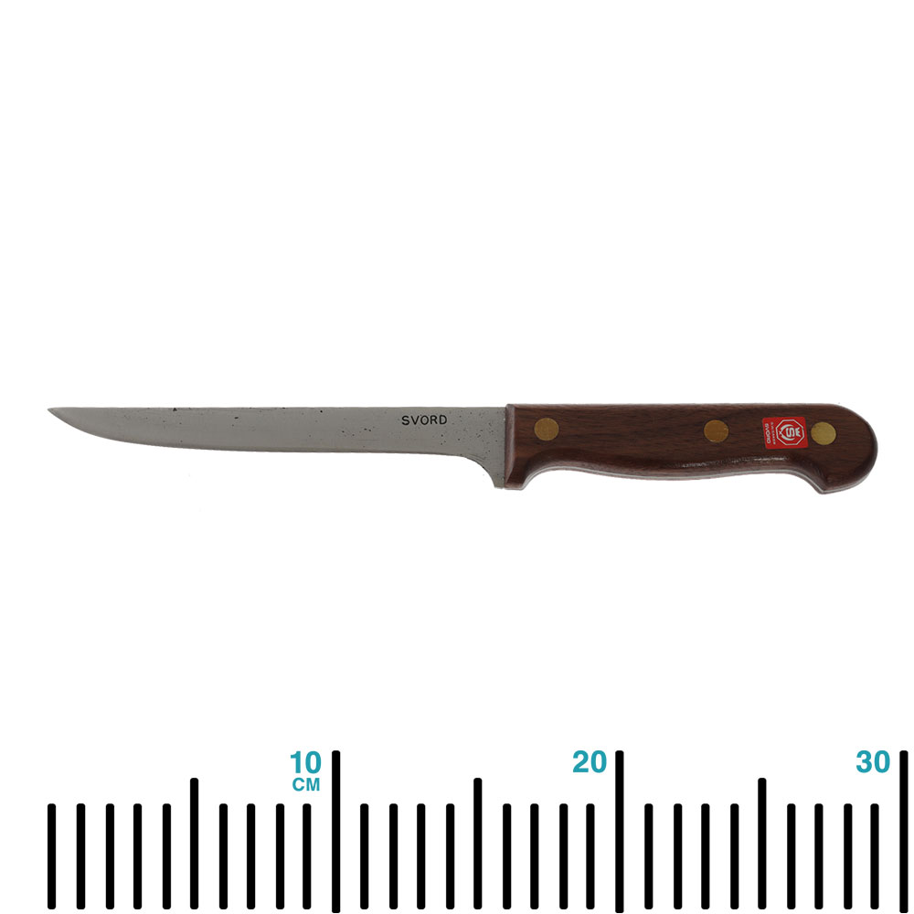 Svord Fillet Knife with Leather Sheath 15.24cm