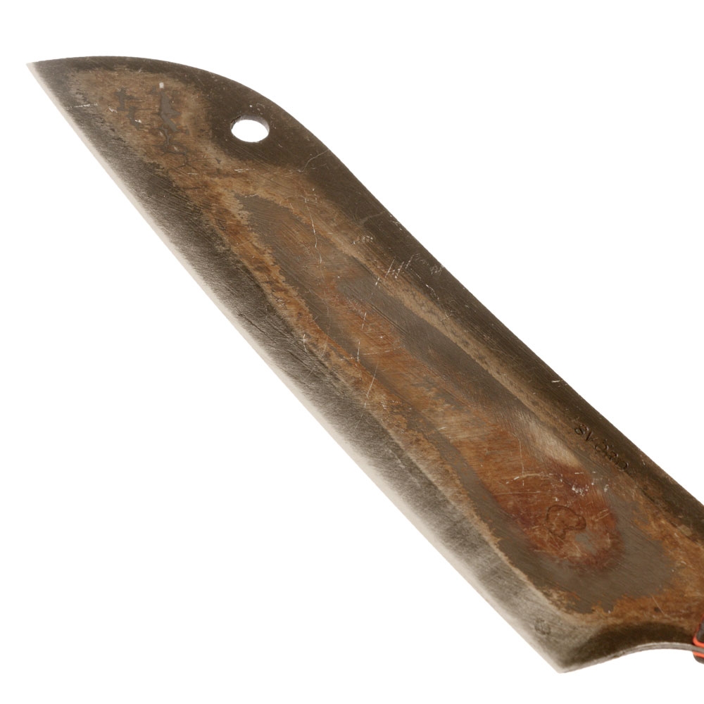 Svord Carbon Steel Kiwi Santoku Knife with Black Handle 18.5cm