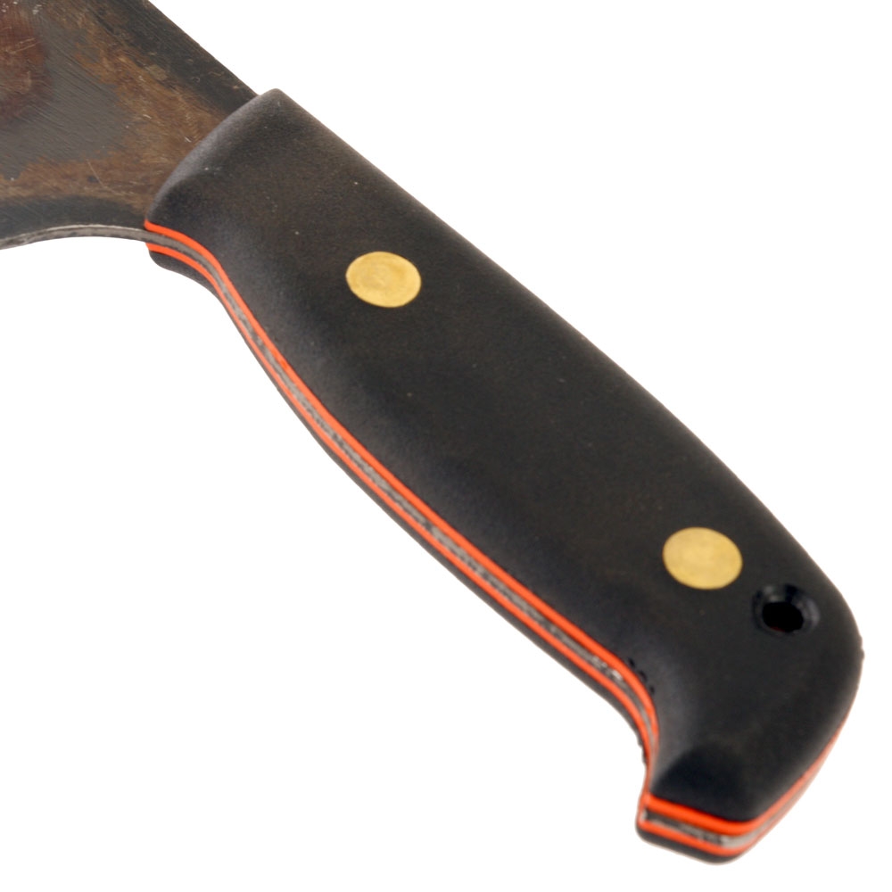 Svord Carbon Steel Kiwi Santoku Knife with Black Handle 18.5cm