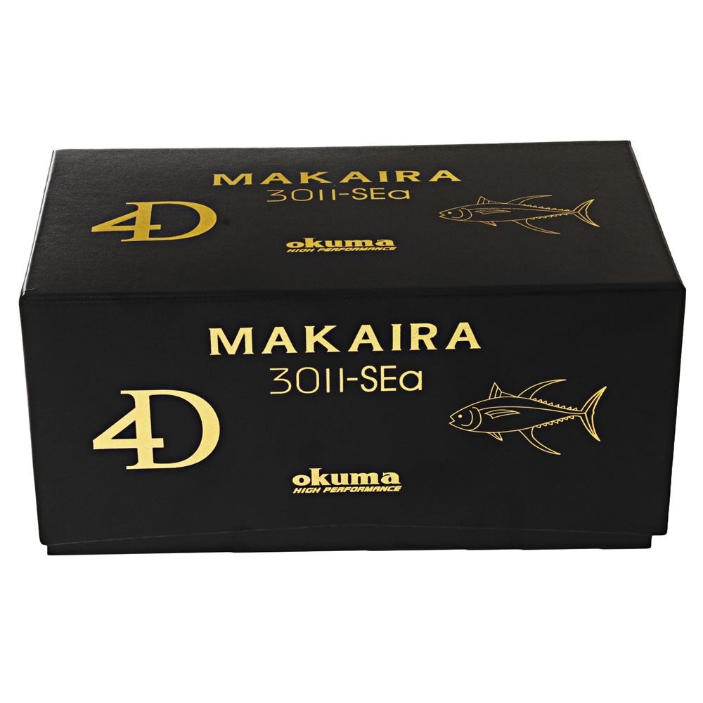 Okuma Makaira 30 SEa 2-Speed Lever Drag Game Reel Gunsmoke