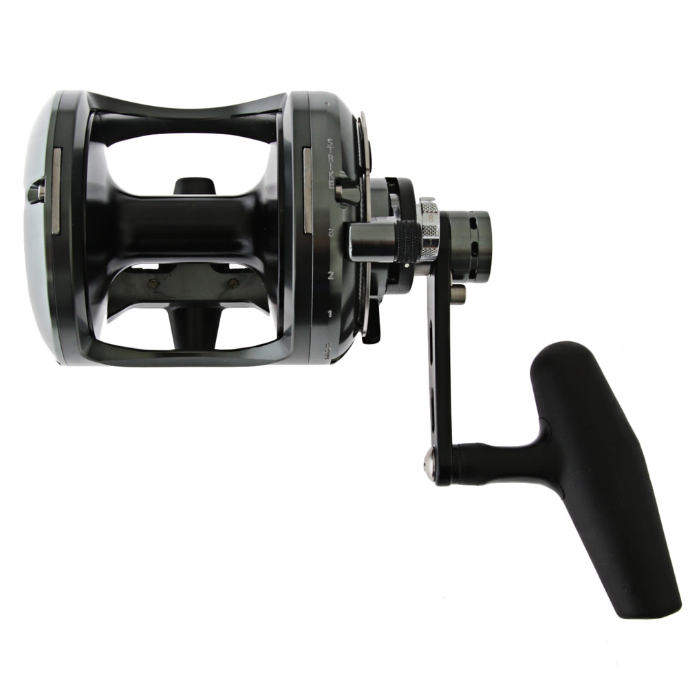 Okuma Makaira 30 SEa 2-Speed Lever Drag Game Reel Gunsmoke
