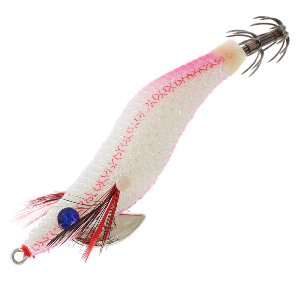 Black Magic Squid Snatcher Squid Jig Lumo Size 2 Lava Glow/Lumo