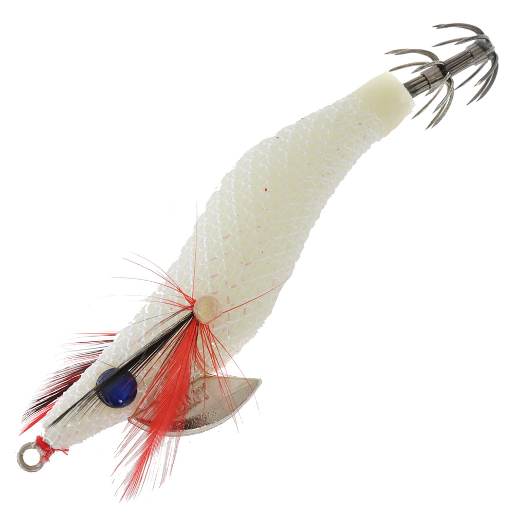 Black Magic Squid Snatcher Squid Jig Lumo Size 2 Ghost Glow/Lumo